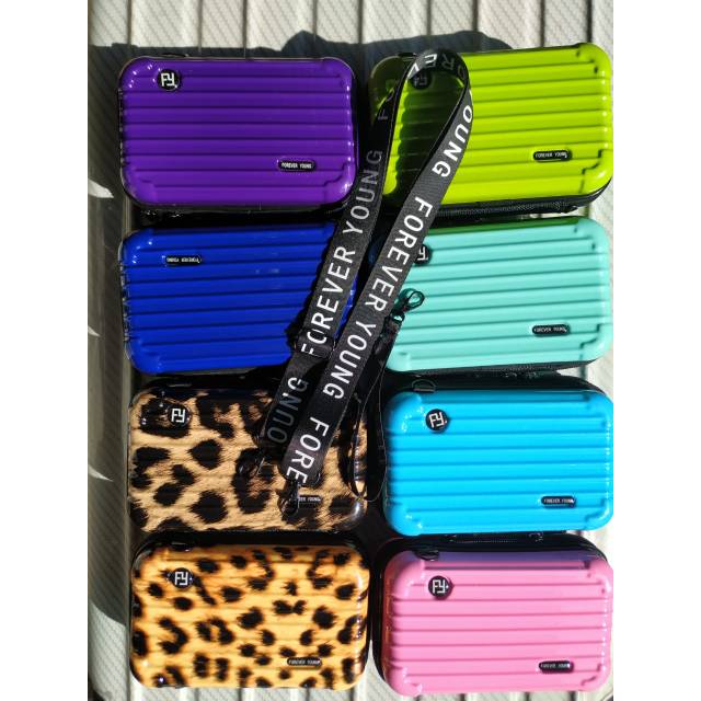 [READY STOCK][MEDAN] TAS MINI KOPER BAG FOREVER YOUNG TAS KOSMETIK / TAS TRAVEL NEW COLOR