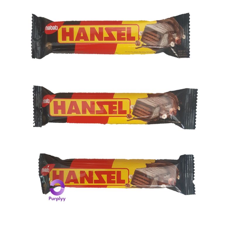 NABATI HANZEL WAFER COKLAT 28GR