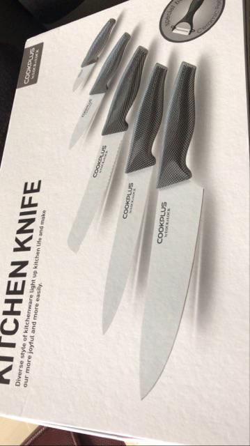Lock & Lock Cookplus Knife 5p Dan 6p Set With Color Box / Pisau Lock N Lock