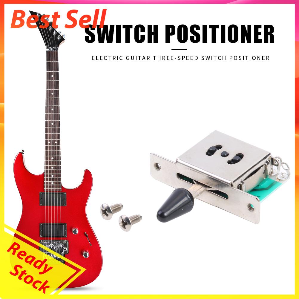 Switch Pickup Pemosisian Tiga Kecepatan Untuk Gitar Elektrik