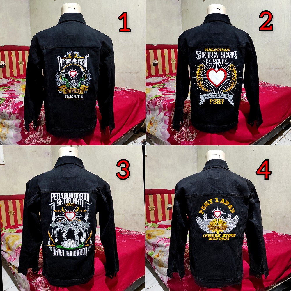 Jaket Levis PSHT  Bordir Terbaru