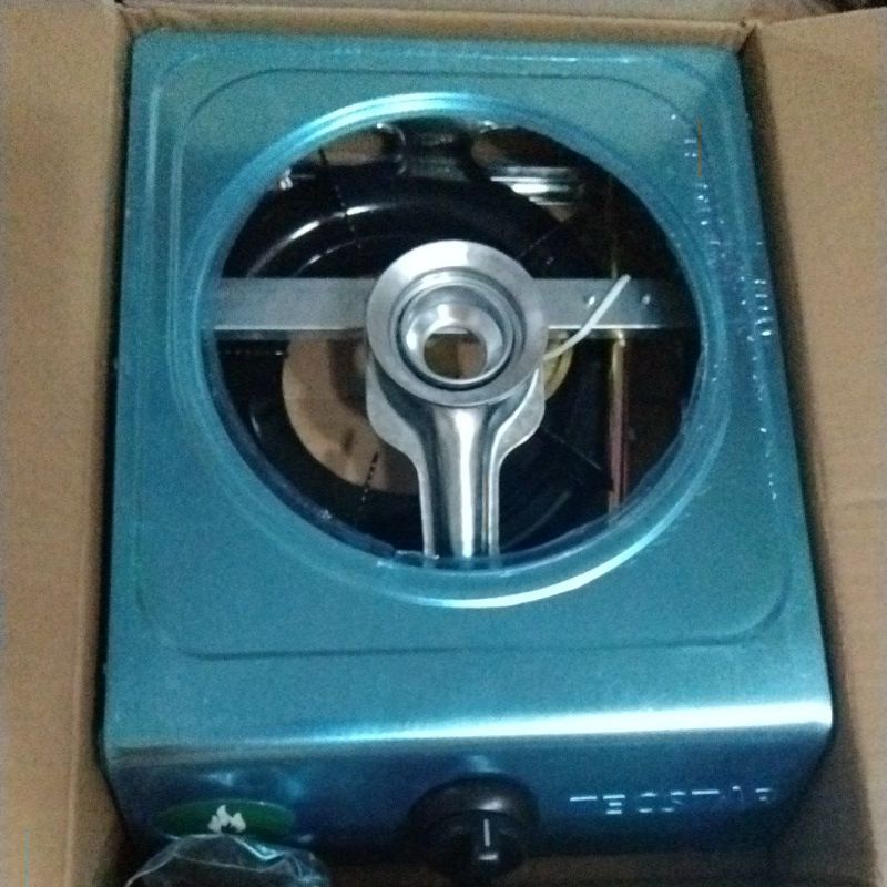 kompor gas satu tungku Tecstar stainless/ kompor gas Tecstar TG 388 CSV (FREE BUBLE) di kota Pontian