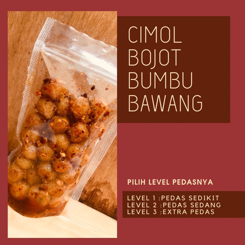 

cimol Bojot Bumbu bawang