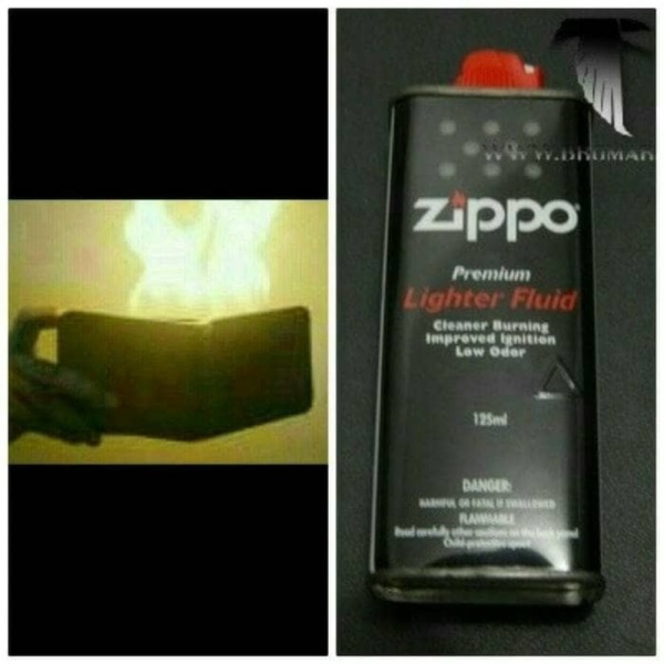 Promo alat sulap Fire wallet  minyak zippo  dompet api Murah