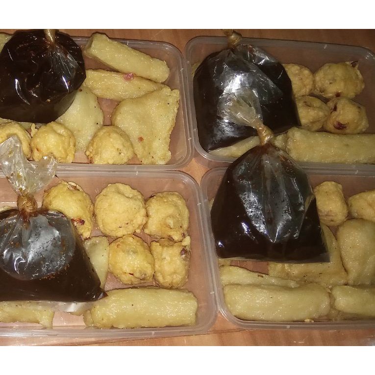 

Pempek ikan tenggiri asli cuko mantap