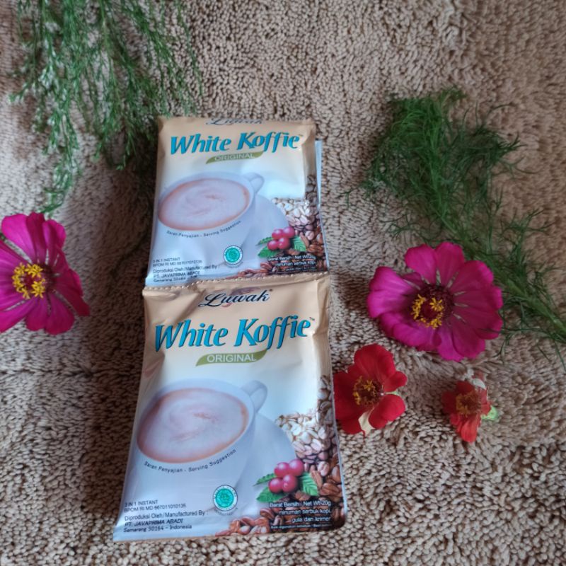 

Luwak white koffie shaset isi 10 pcs