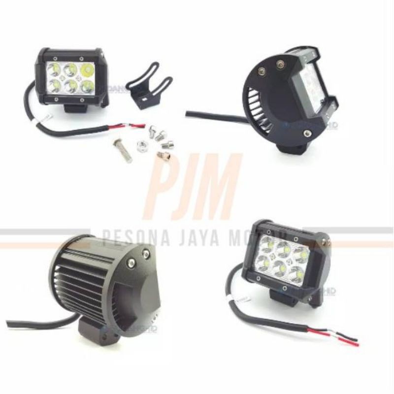 Lampu Tembak Lampu Sorot 6 Mata 12 Volt 36 Watt