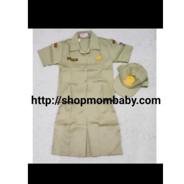 Baju profesi guru PNS anak
