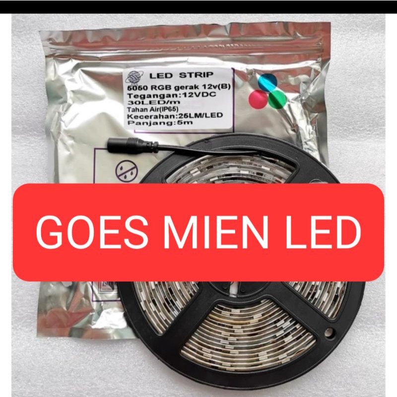 Led strip RGB gerak ws1903 12v grade B