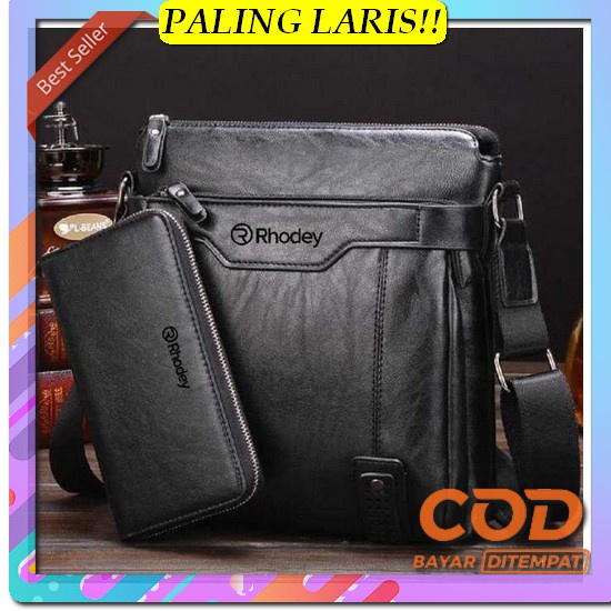 Tas Slempang Pria Modern Casual Trendy Kekinian 2022 Terlaris Terbaru  [Fst] Rhodey Tas Selempang Me