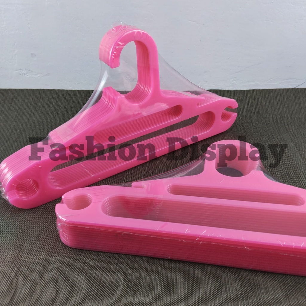 Hanger Plastik Anak Gantungan Baju Plastik Anak Gantungan Baju Hostess Warna Warni Hanger Anak - LS