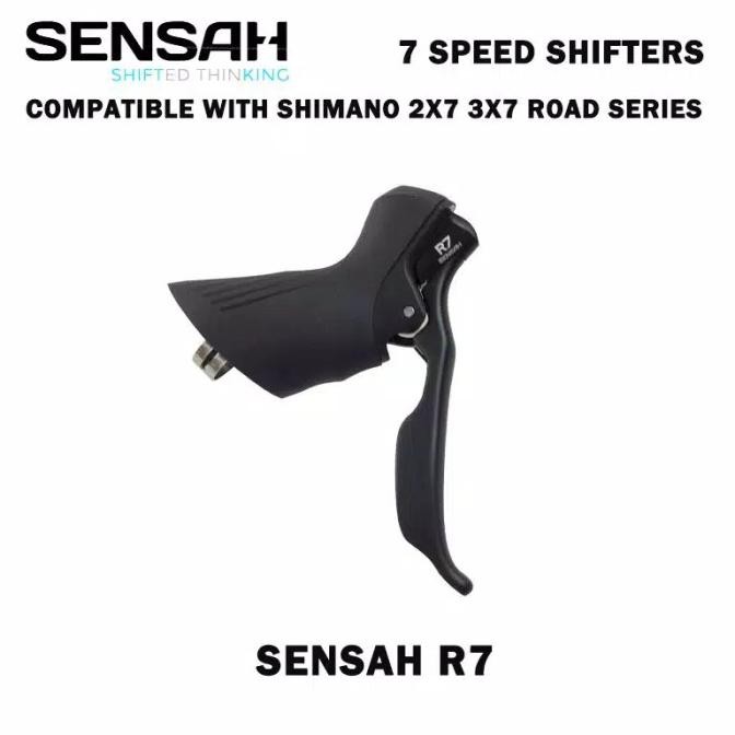 Brifter Brake Shifter Sensah R7 2X7 Speed Not Shimano Claris Sora Original