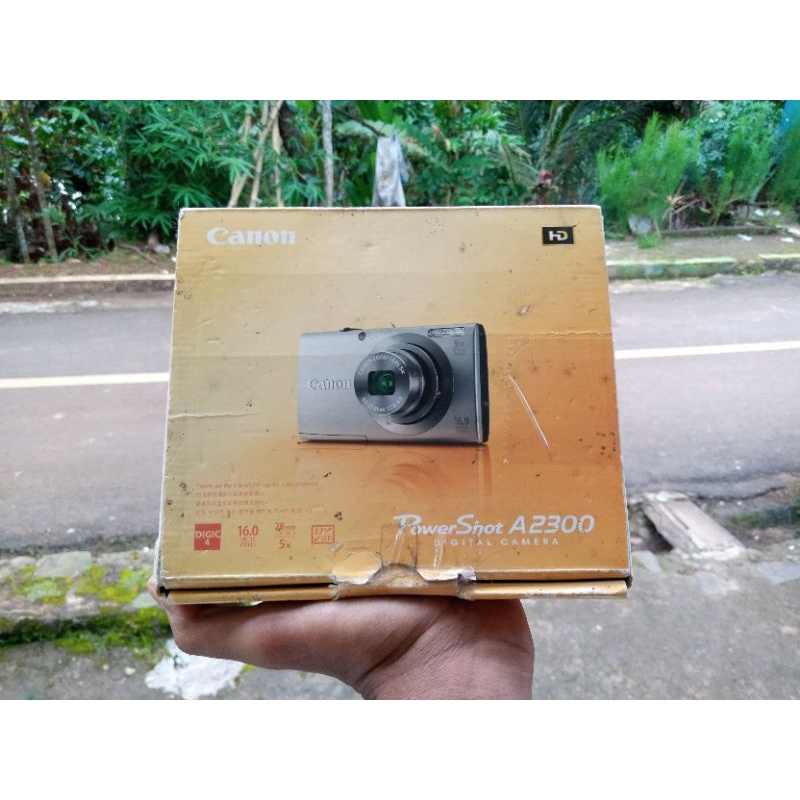KAMERA POCKET CANON POWERSHOT A2300 BEKAS SECOND MULUS-7