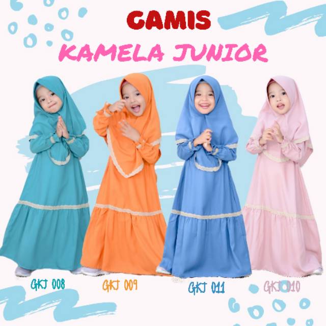 GAMIS KIDS JUNIOR KAMELA LUCU MURAH KEKINIAN | Shopee