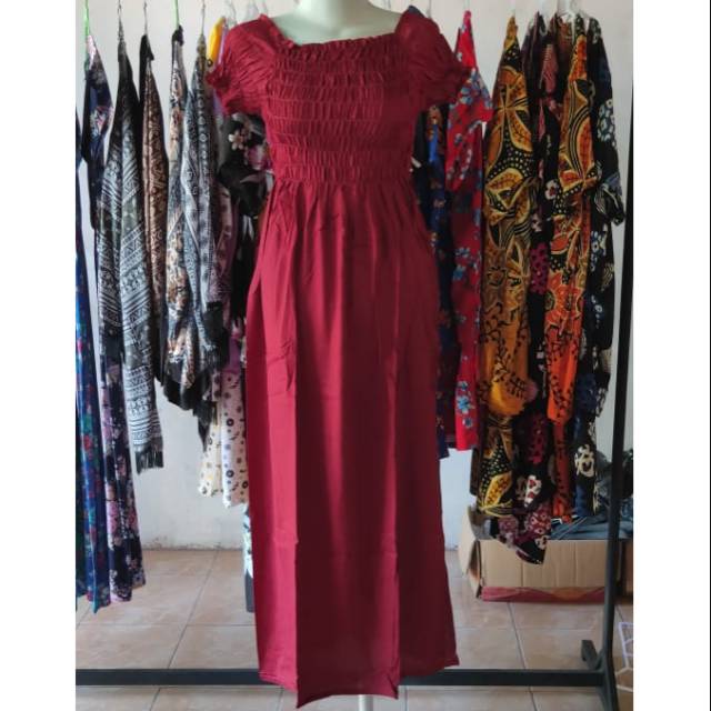 Dress Sabrina panjang