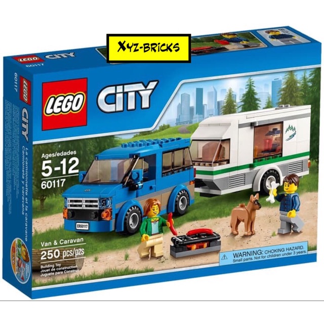 LEGO 60117 - City Van & Caravan