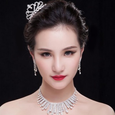 [SIAP KIRIM] HEADPIECE MINI TIARA BRIDAL AKSESORIS RAMBUT SIRKAM TRP019