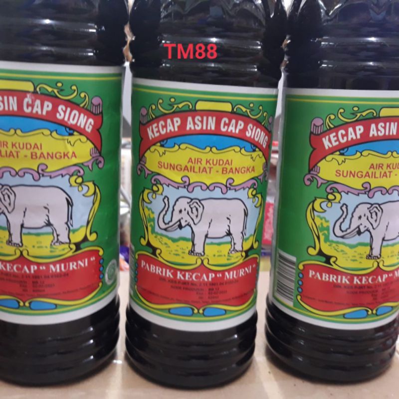 

KECAP ASIN CAP SIONG/KECAP ASIN CAP GAJAH KHAS BANGKA
