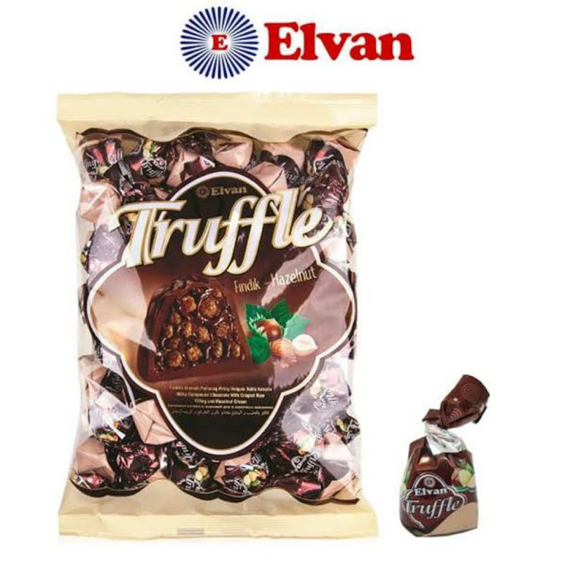 

ELVAN TRUFFLE CHOCOLATE 500g / Coklat Arab / Coklat Turki / Coklat Turkey / Oleh oleh Haji / Cokelat