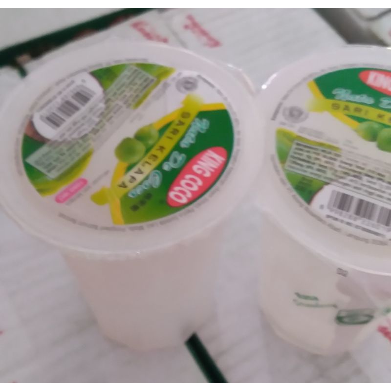 

Nata De coco cubes cup