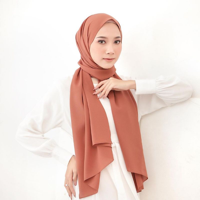 Alea Pashmina Shawl Ceruty Babydoll Premium Hijab