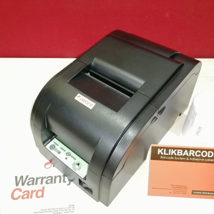 

PROMO PRINTER KASIR DOT MATRIX IWARE 7645 ( MOST RECOMMENDED ) MURAH