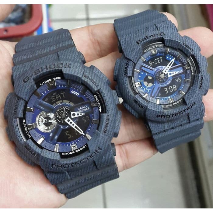 Sale PROMO JAM TANGAN COUPLE CASIO GSHOCK DAN BABY-G ORIGINAL BM Murah