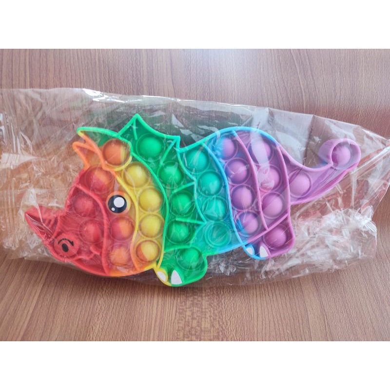 《17 jenis POP IT READY STOK》Versi 2 GAJAH,HARIMAU,BEAR,KUDA,DINO-Rhino