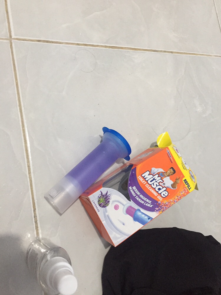 Mr Muscle Toilet Cleaning Gel Starter Regular Refill