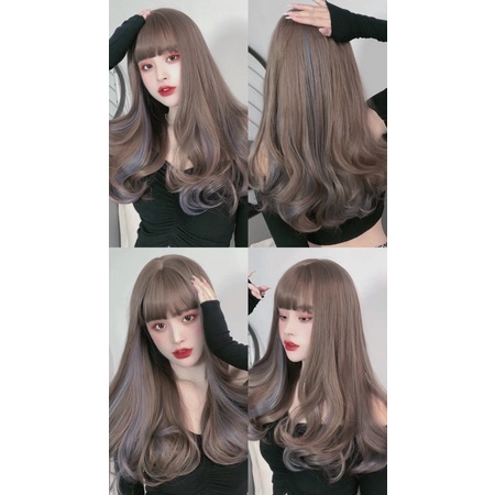 C8276 full wig korean layer highlight 60 cm