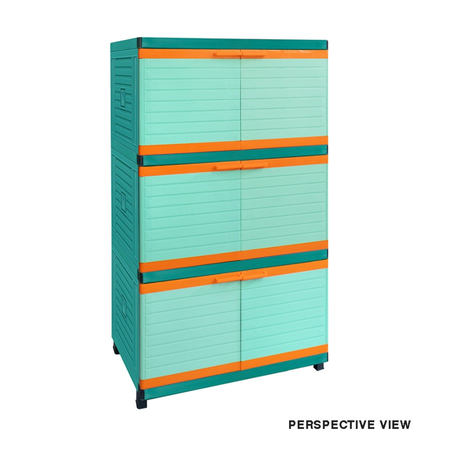 Lemari Plastik Club Susun 3/ Club Jumbo / Lemari Pakaian