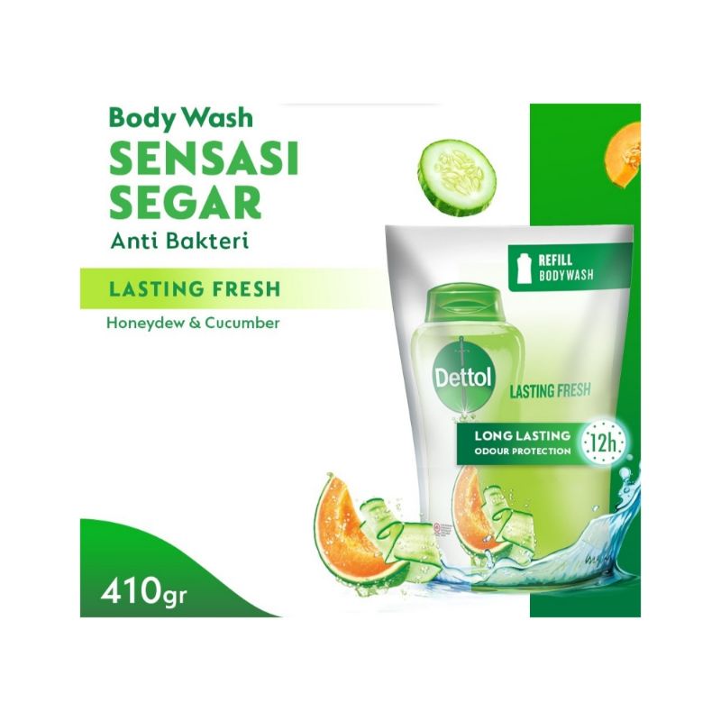 DETTOL Body Wash Refill 410 ml