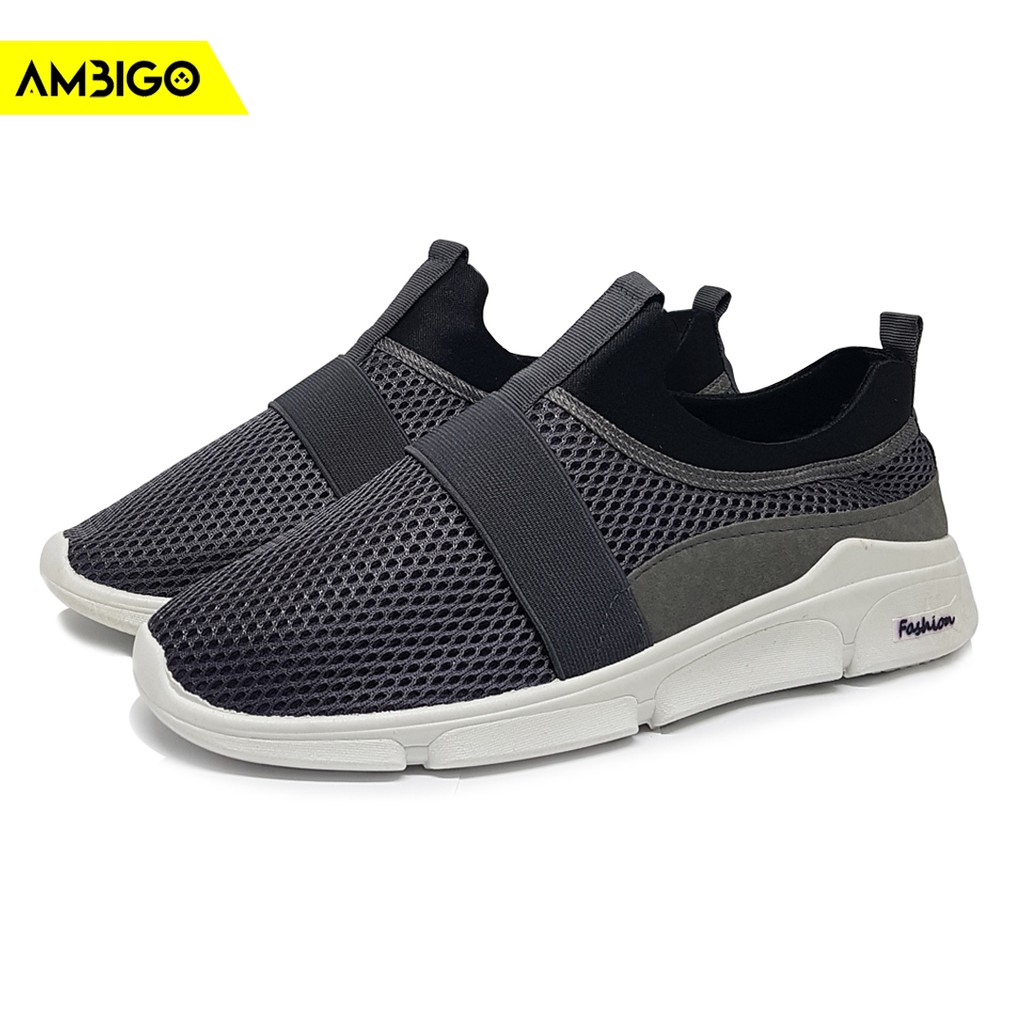  Ambigo  Kets  Men Shoes N1 VOL II Sepatu  Slip On Sneakers 