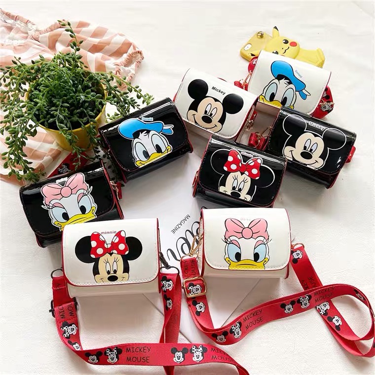 Khatinstore Tas Selempang Anak / Tas Anak / Sekolah / Waistbag / Kids / Motif Disney /  Unisex / Lucu / Terbaru 2022 / Import - 298