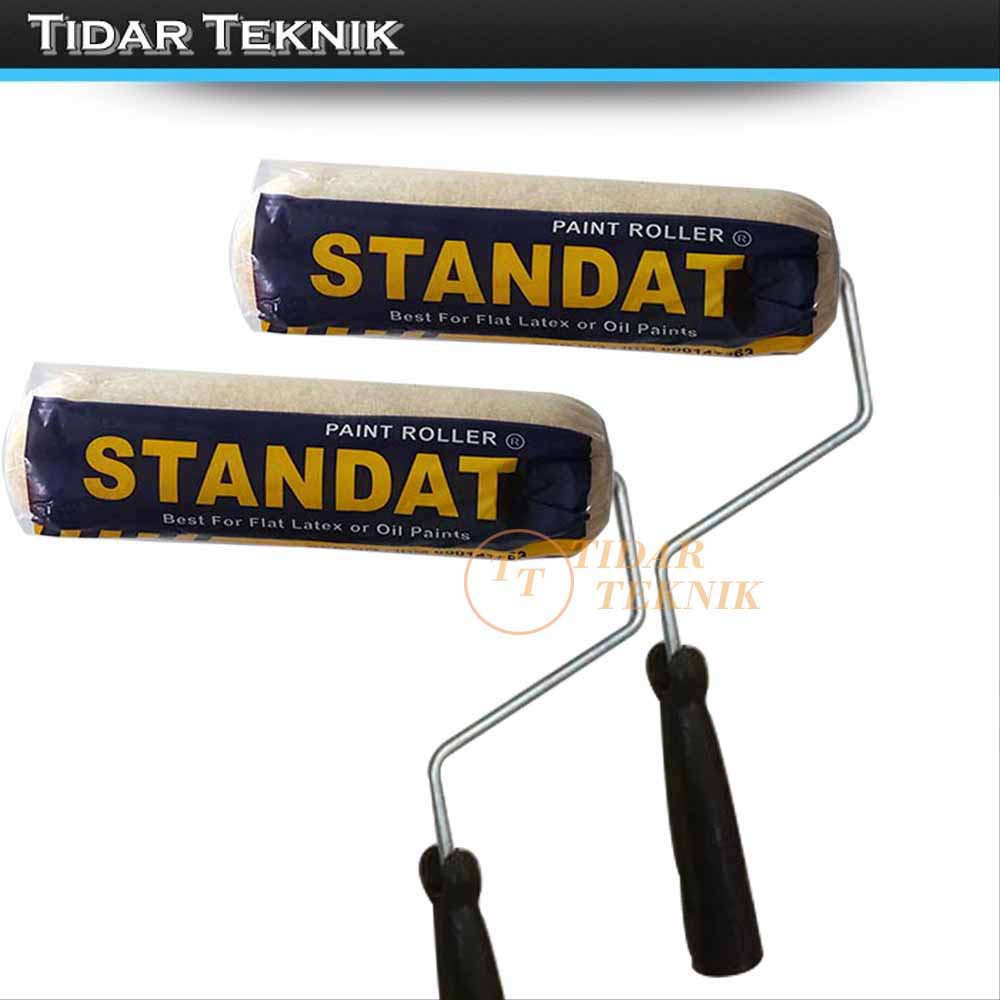 Kuas Rol Roll Cat Tembok Bulu busa 9 " inch