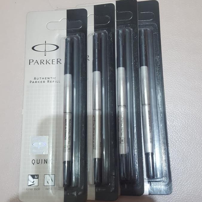 

IREADYl Refill Isi Ulang Pen Parker Roller Ball Black / Blue Original - Hitam ICQl