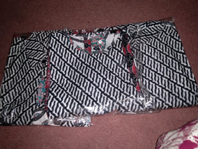 Couple Keluarga Morena Gandes Apsari Batik Tunik Sekar Jagat Seragam Hem Kemeja (bisa Cod)