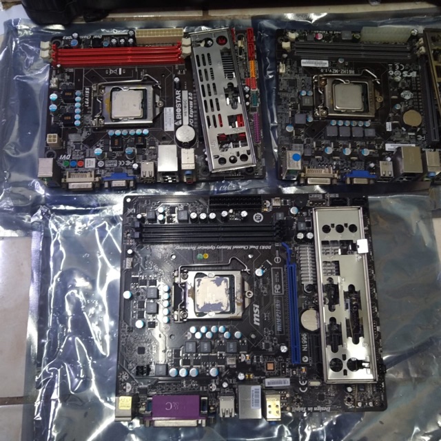 Paket mainboard plus prosesor core i5 3470 gen 3 ivy