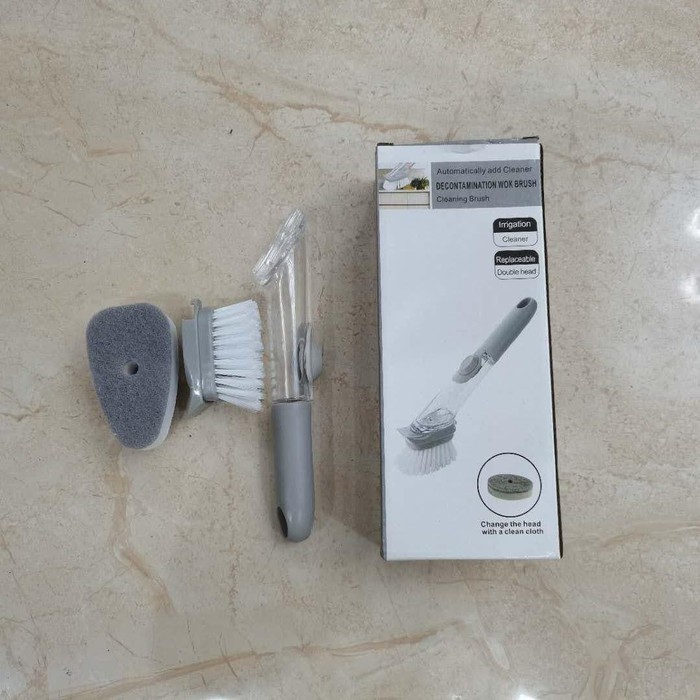 Cleaning Brush Sikat Cuci Piring - Sponge Dispenser Sabun Cuci Piring