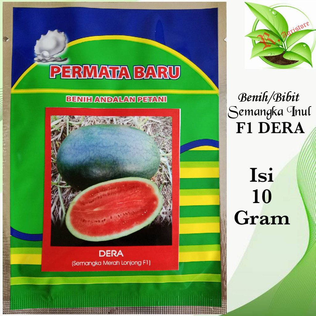 Benih Semangka Inul F1 DERA Isi 10 Gram | Bibit Semangka Inul