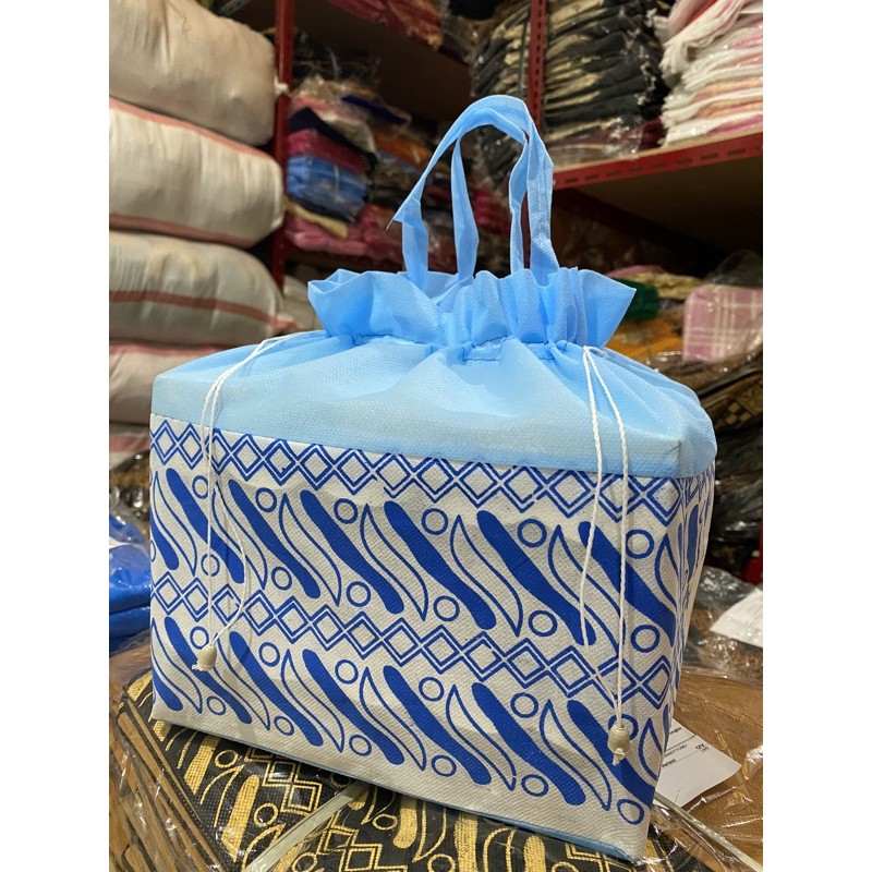 HARGA LUSIN ISI 12 BIJI- TAS HAJATAN SERUT BATIK SIZE 22x22