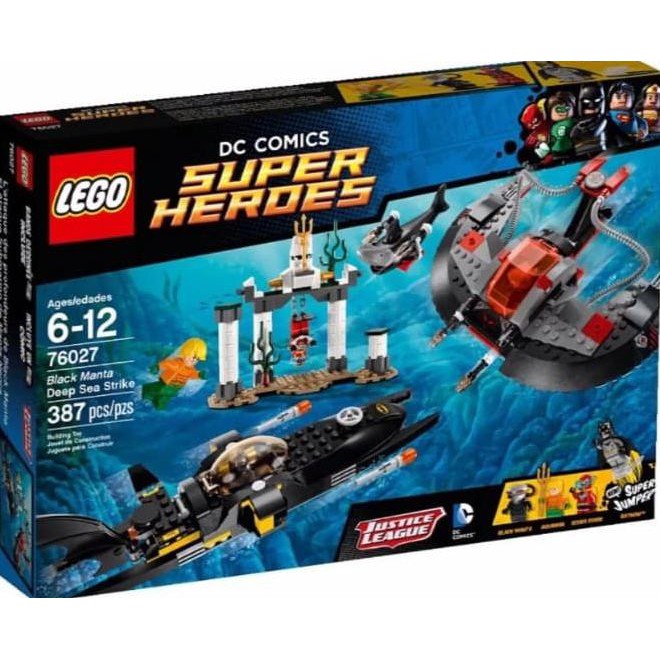 Lego Super Heroes 76027 Black Manta Deep Sea Strike
