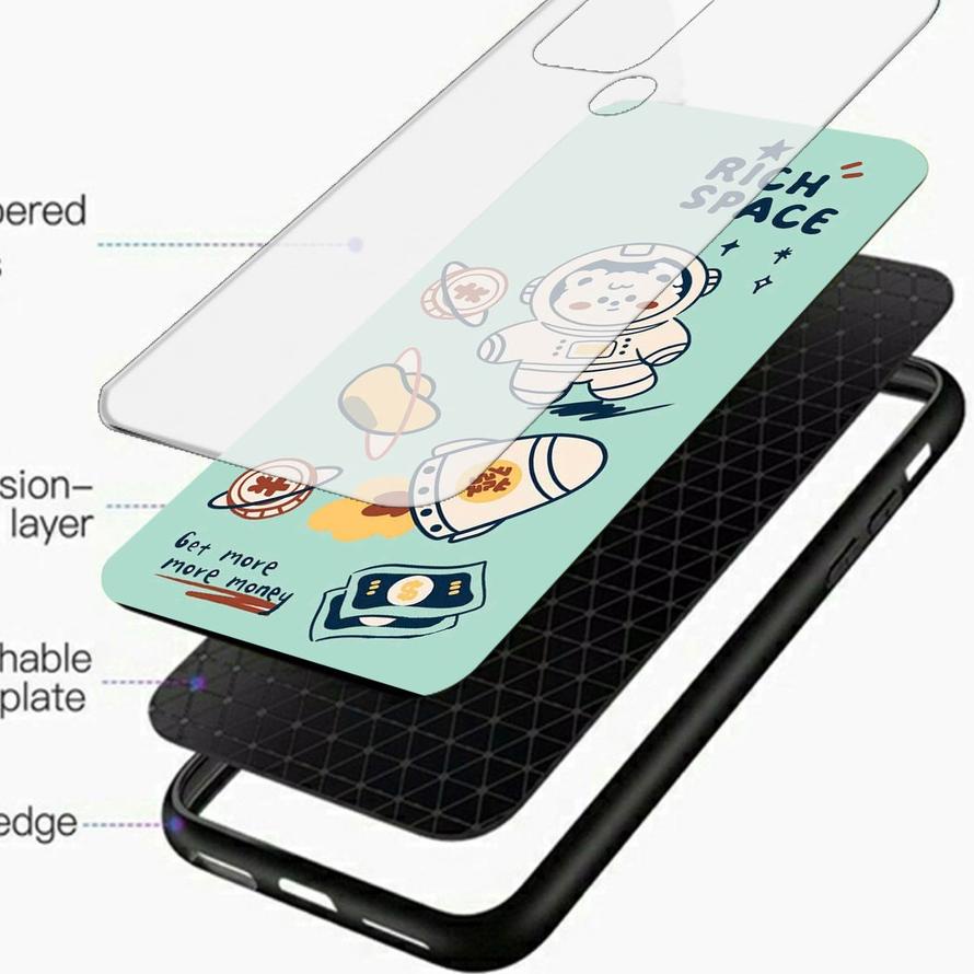 ⚡️ Softcase Glass Infinix Smart 6 - GK54 - Case HP Infinix Smart 6 - Case Infinix - Kesing HP Infini