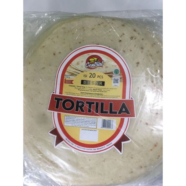 

Tortilla Kulit Kebab Central 24cm Isi 20lembar