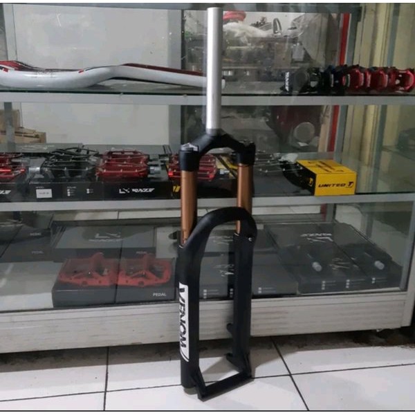 Fork 27.5 650b air atau angin Venom 140mm