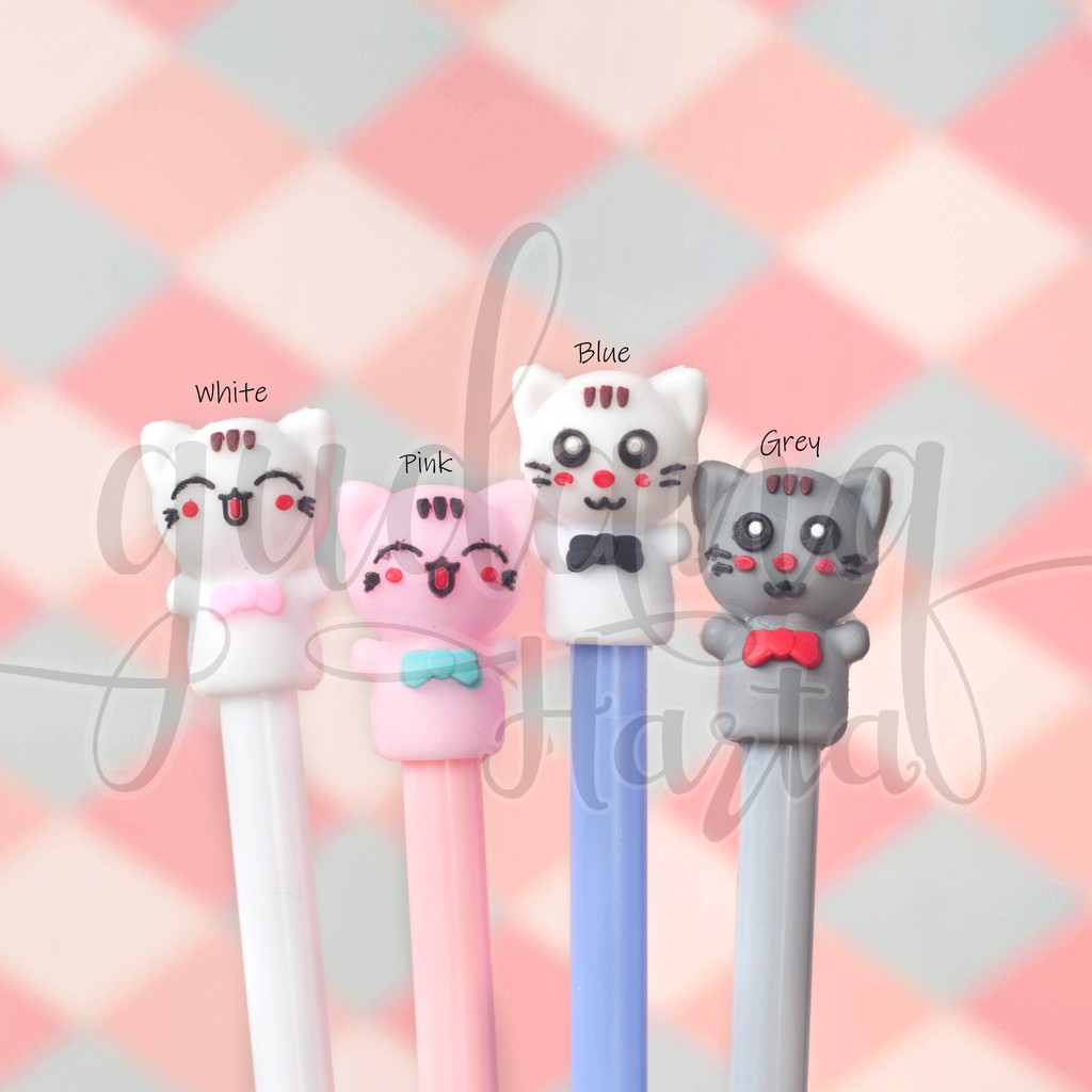 

Pulpen Gel Kucing Pena Cat Lucu Bolpen Unik Ballpoint GC 307041