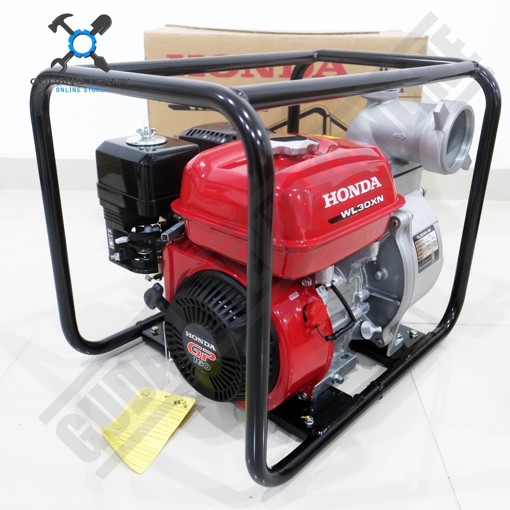 Water Pump 3&quot; HONDA WL30XN GP160 / Mesin Waterpump Alkon 3 Inch - Pompa Air Irigrasi Sawah WL 30 XN HONDA