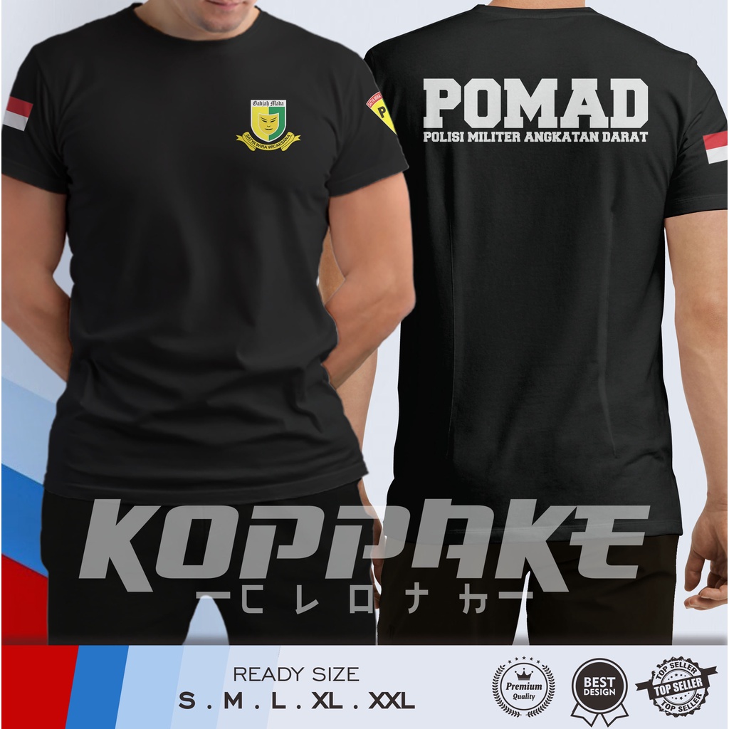 Kaos POMAD Polisi Militer Angkatan Darat Baju Distro