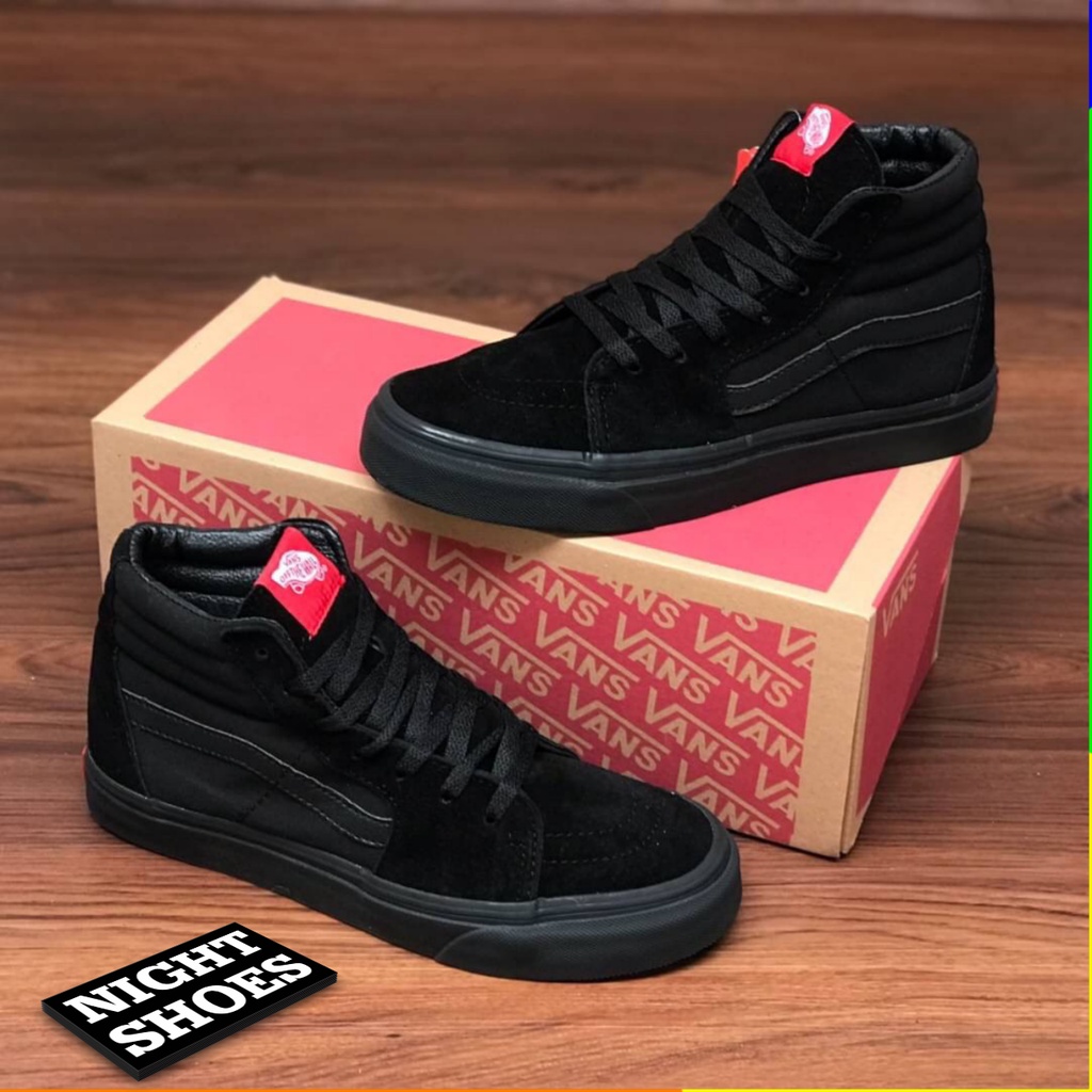 vans hightops black