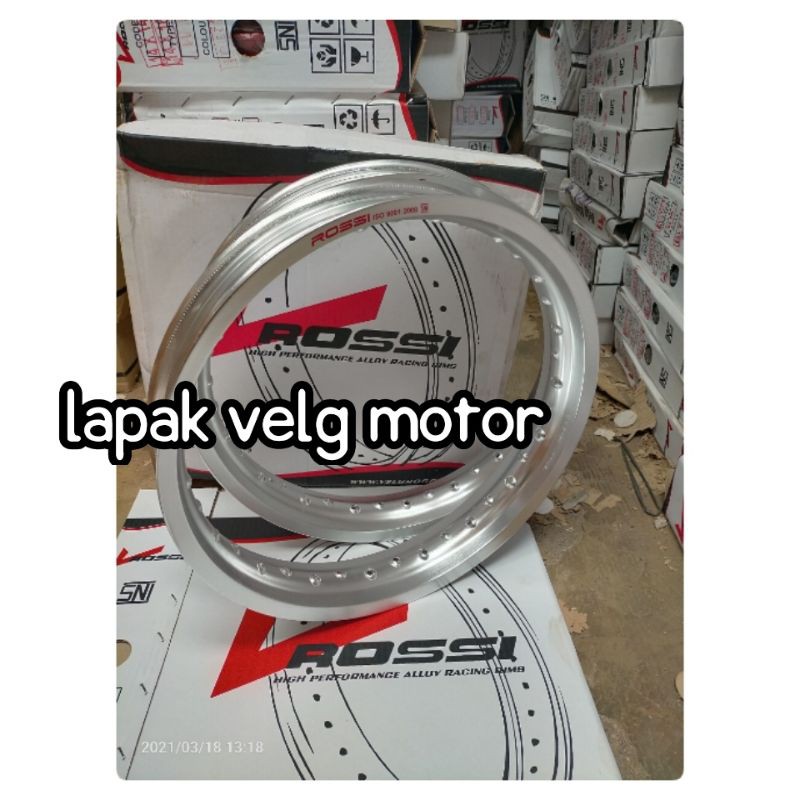 velg Rossi ring 18 UK 215/250 silver